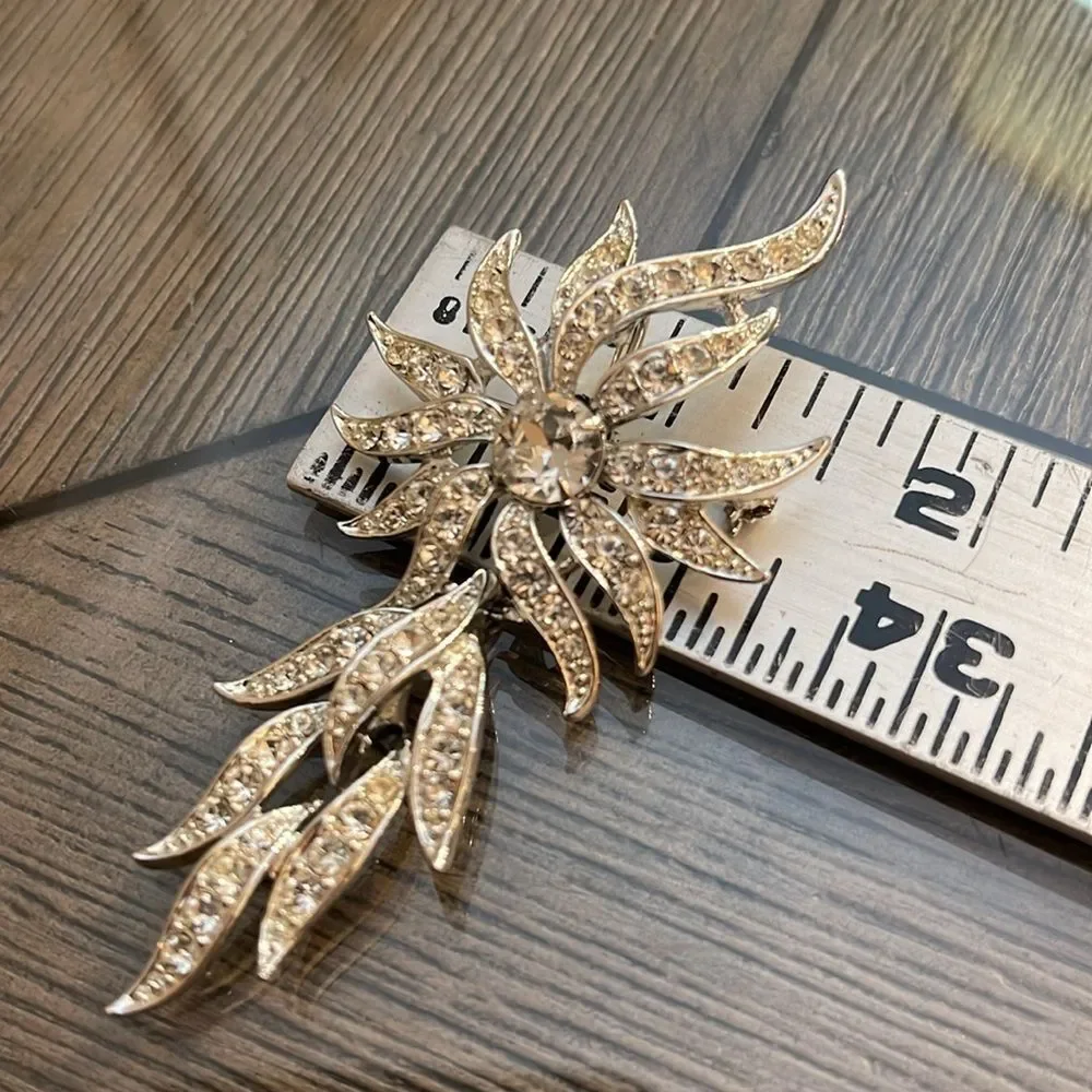 Vintage Sarah Coventry Evening Accent Rhinestone Coventry Brooch Pin